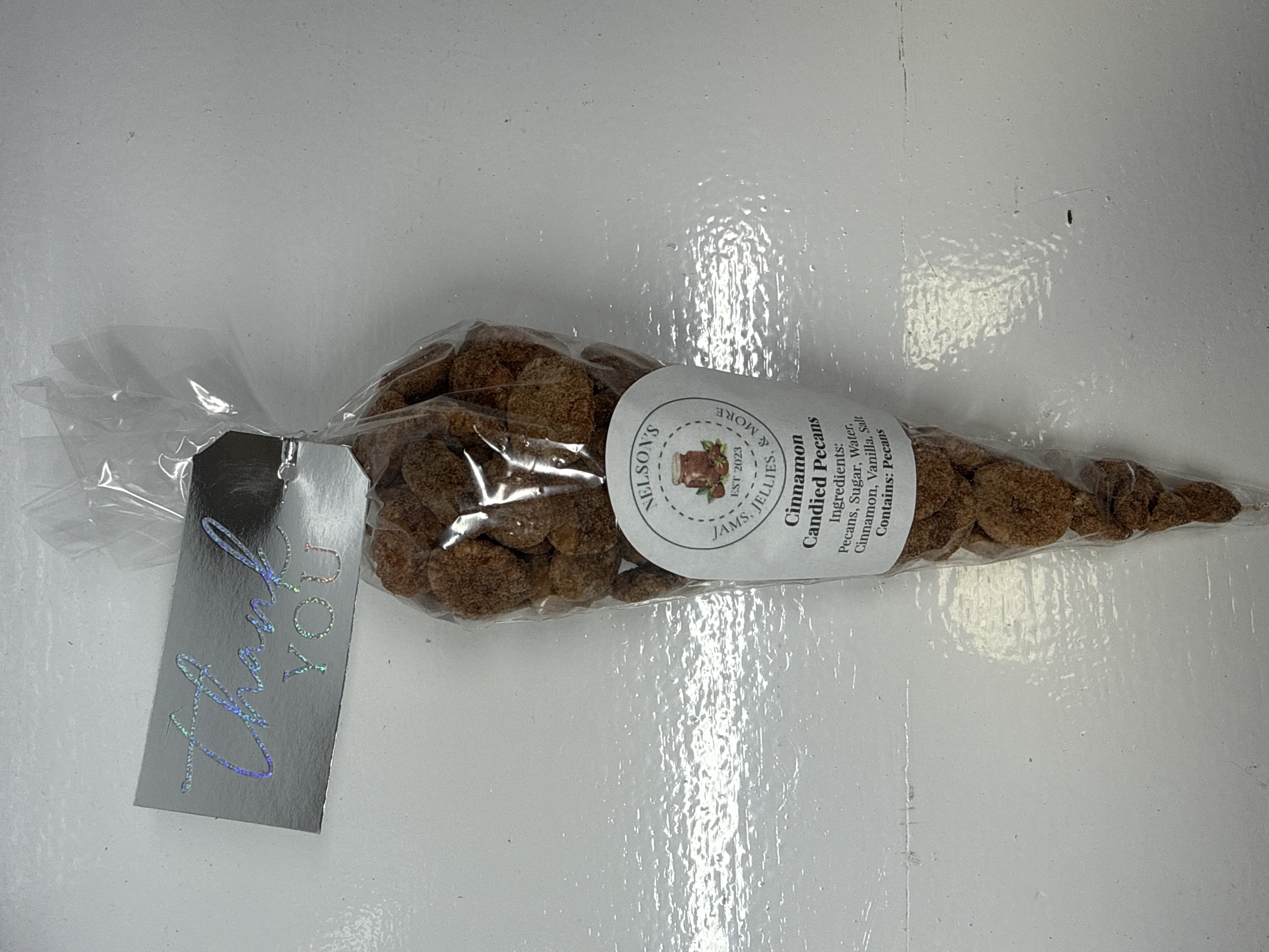 Cinnamon Pecans, 1/2 Pound · Sunny Creek Trading Post Cinnamon Pecans, 1/2 Pound · Sunny Creek Trading Post